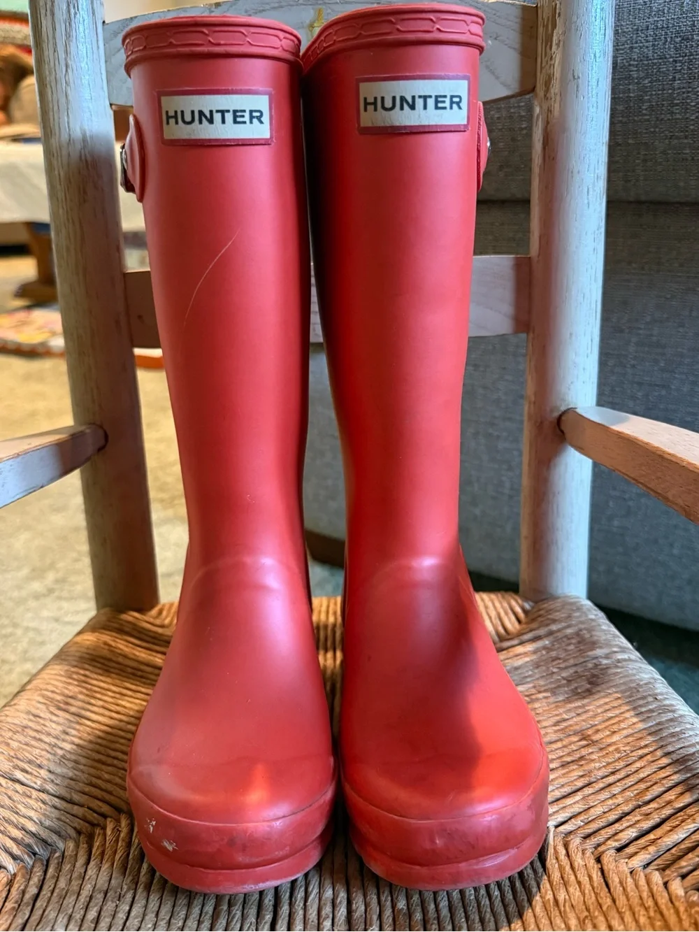 Hunter Classic Tall Red Rubber Boots